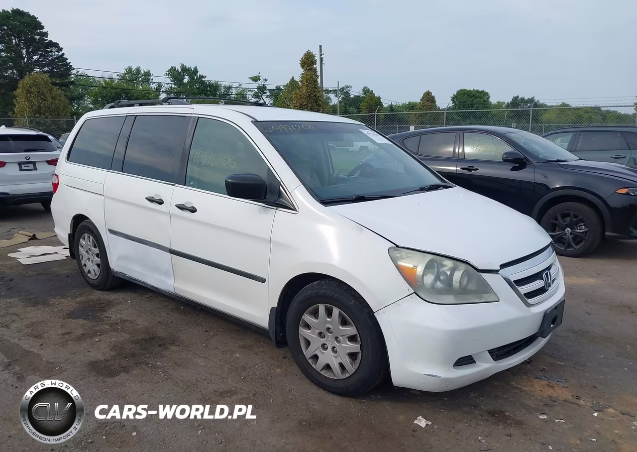 2007 Honda Odyssey Lx VIN:5FNRL38277B135882 - 1