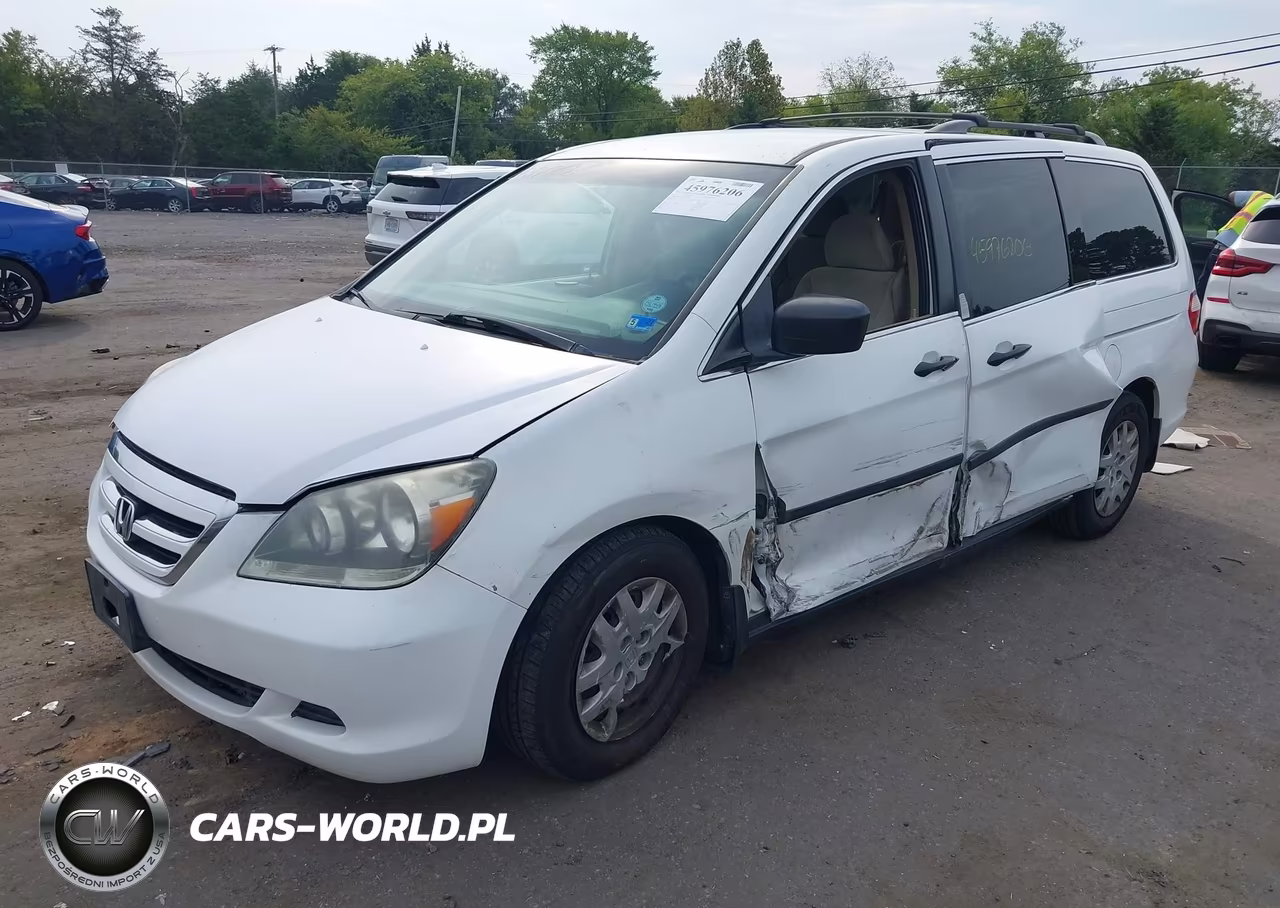 2007 Honda Odyssey Lx VIN:5FNRL38277B135882 - 2