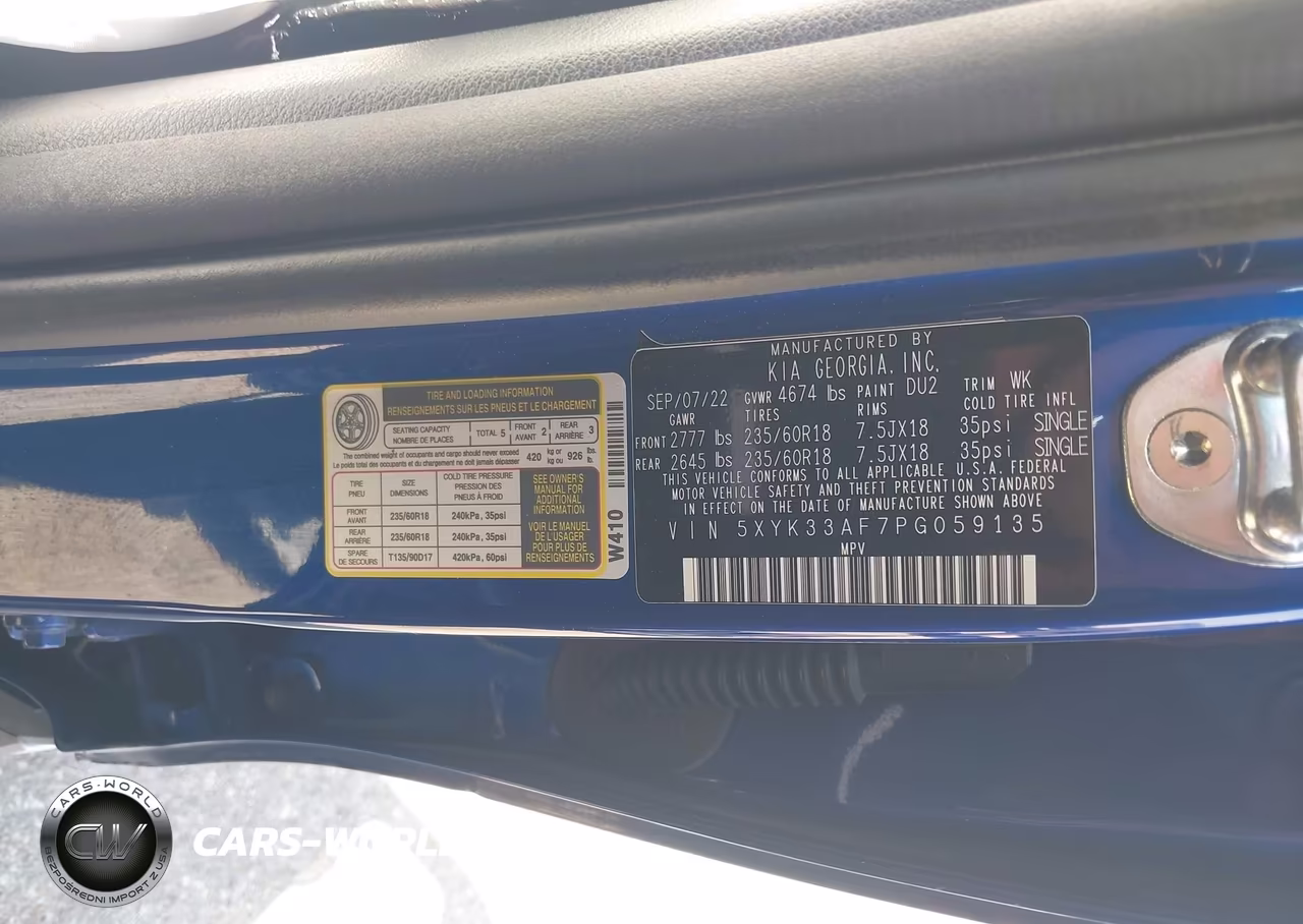 2023 Kia Sportage Ex VIN:5XYK33AF7PG059135 - 9