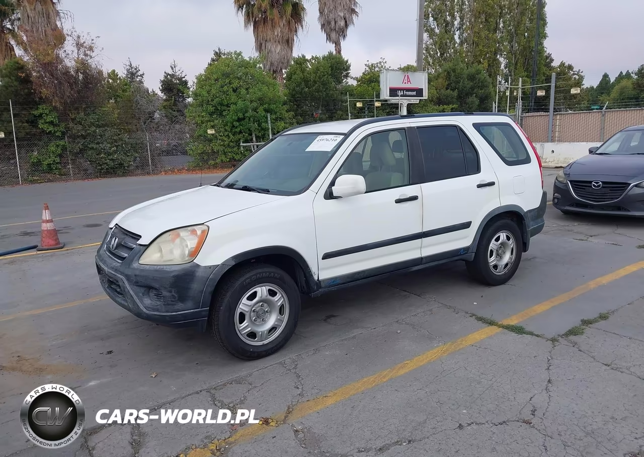2005 Honda Cr-V Lx VIN:JHLRD68555C020963 - 2