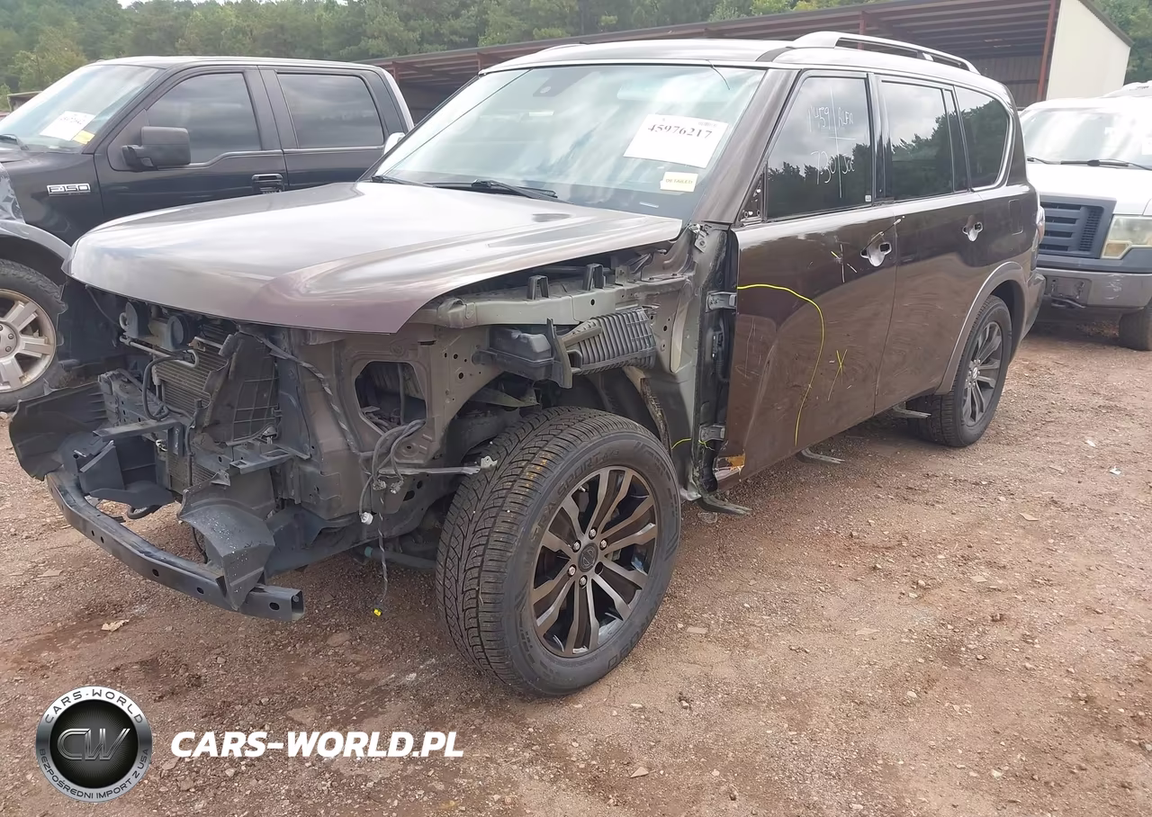 2017 Nissan Armada Platinum VIN:JN8AY2NE4H9701441 - 2