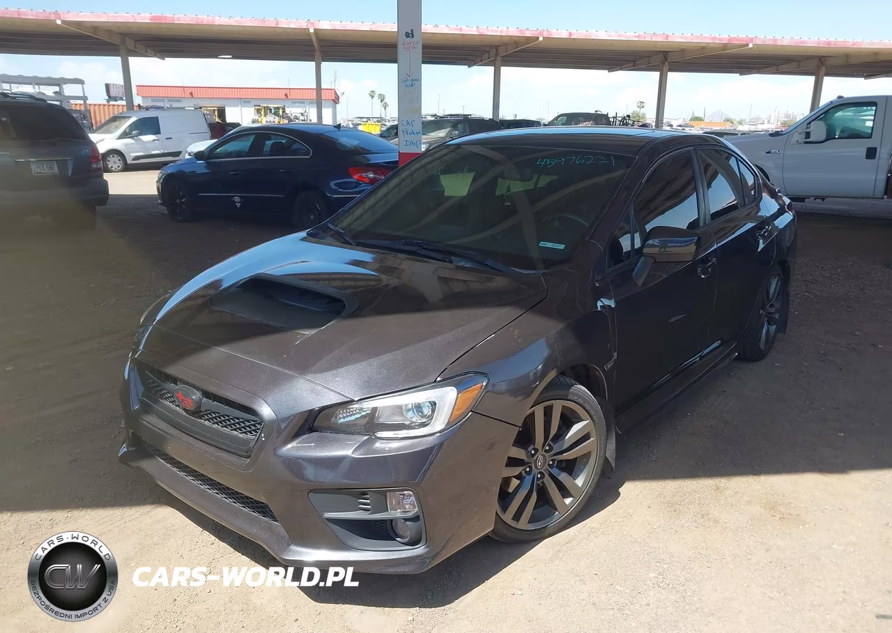 2016 Subaru Wrx Limited VIN:JF1VA1J65G9809145 - 2