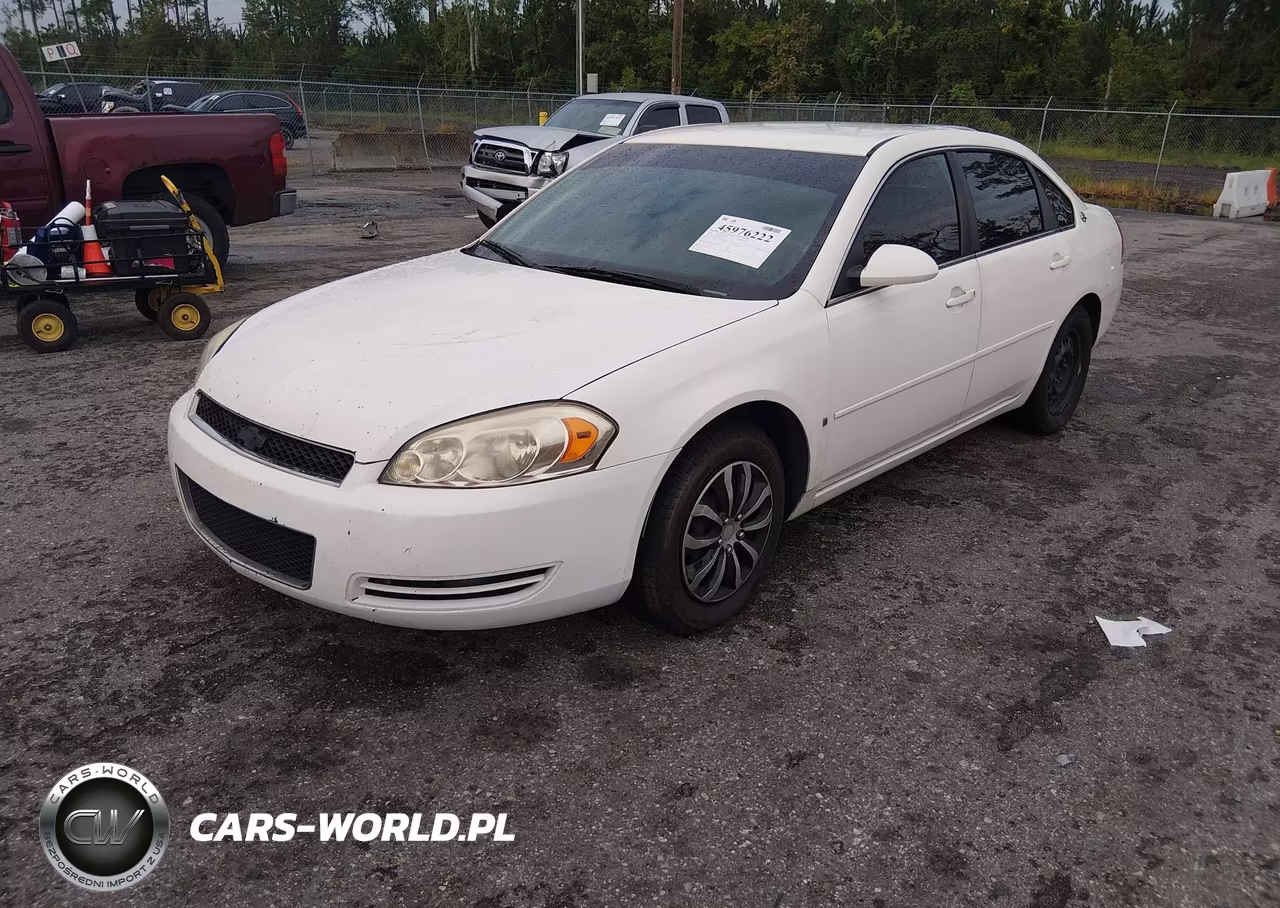 2008 Chevrolet Impala Ls VIN:2G1WB58K481252754 - 2
