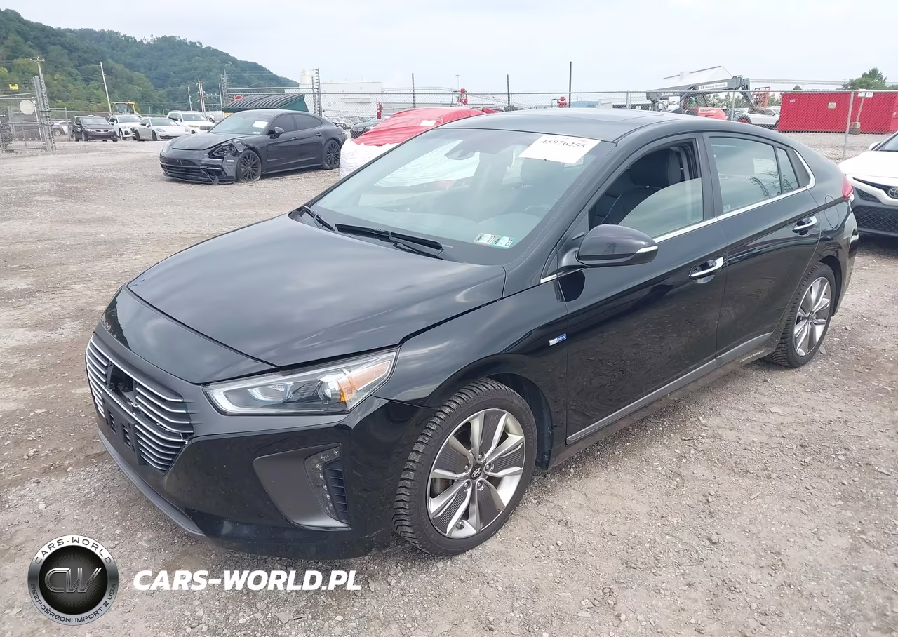 2017 Hyundai Ioniq Hybrid Limited VIN:KMHC05LC6HU031379 - 2