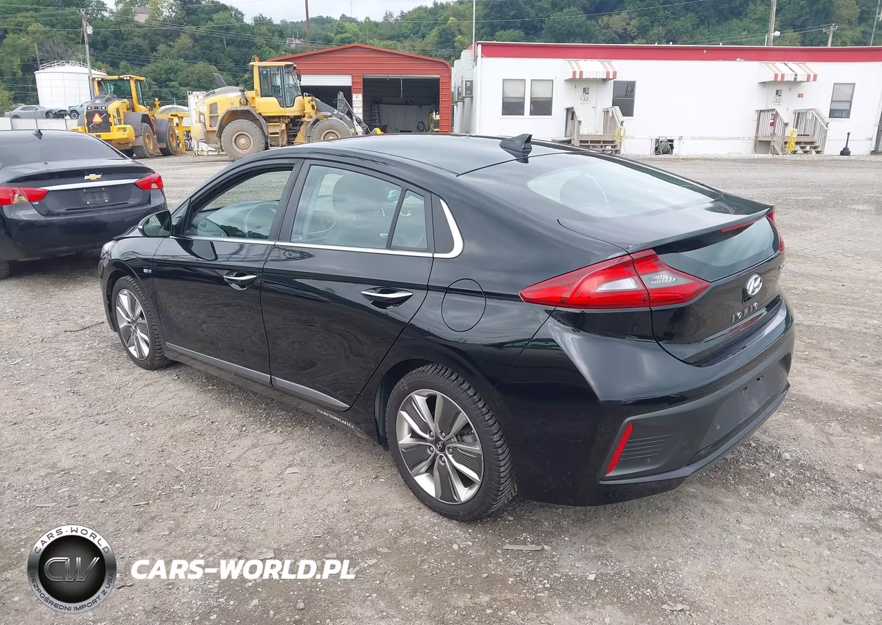 2017 Hyundai Ioniq Hybrid Limited VIN:KMHC05LC6HU031379 - 3