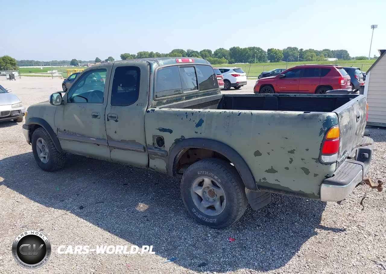 2000 Toyota Tundra Access Cab-Access Cab Sr5 VIN:5TBBT4417YS027546 - 3