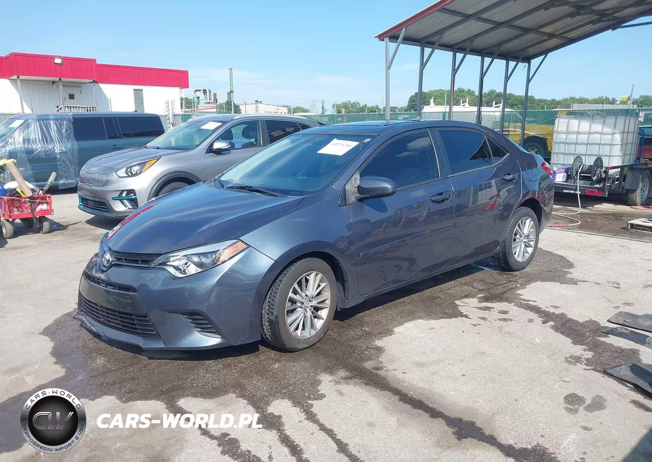 2015 Toyota Corolla Le Plus VIN:2T1BURHE1FC295027 - 2