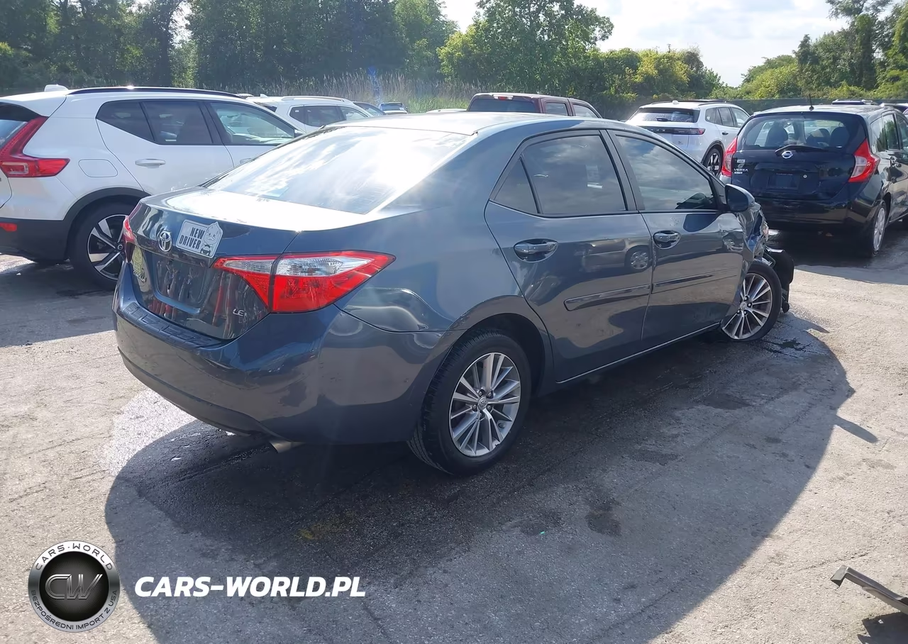 2015 Toyota Corolla Le Plus VIN:2T1BURHE1FC295027 - 4