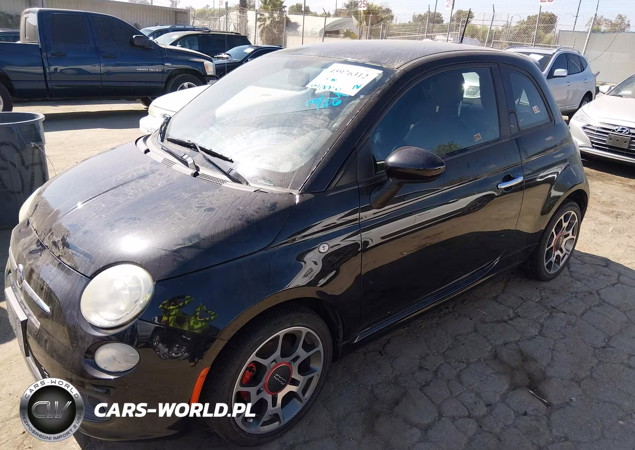 2012 Fiat 500 Sport VIN:3C3CFFBRXCT140546 - 2
