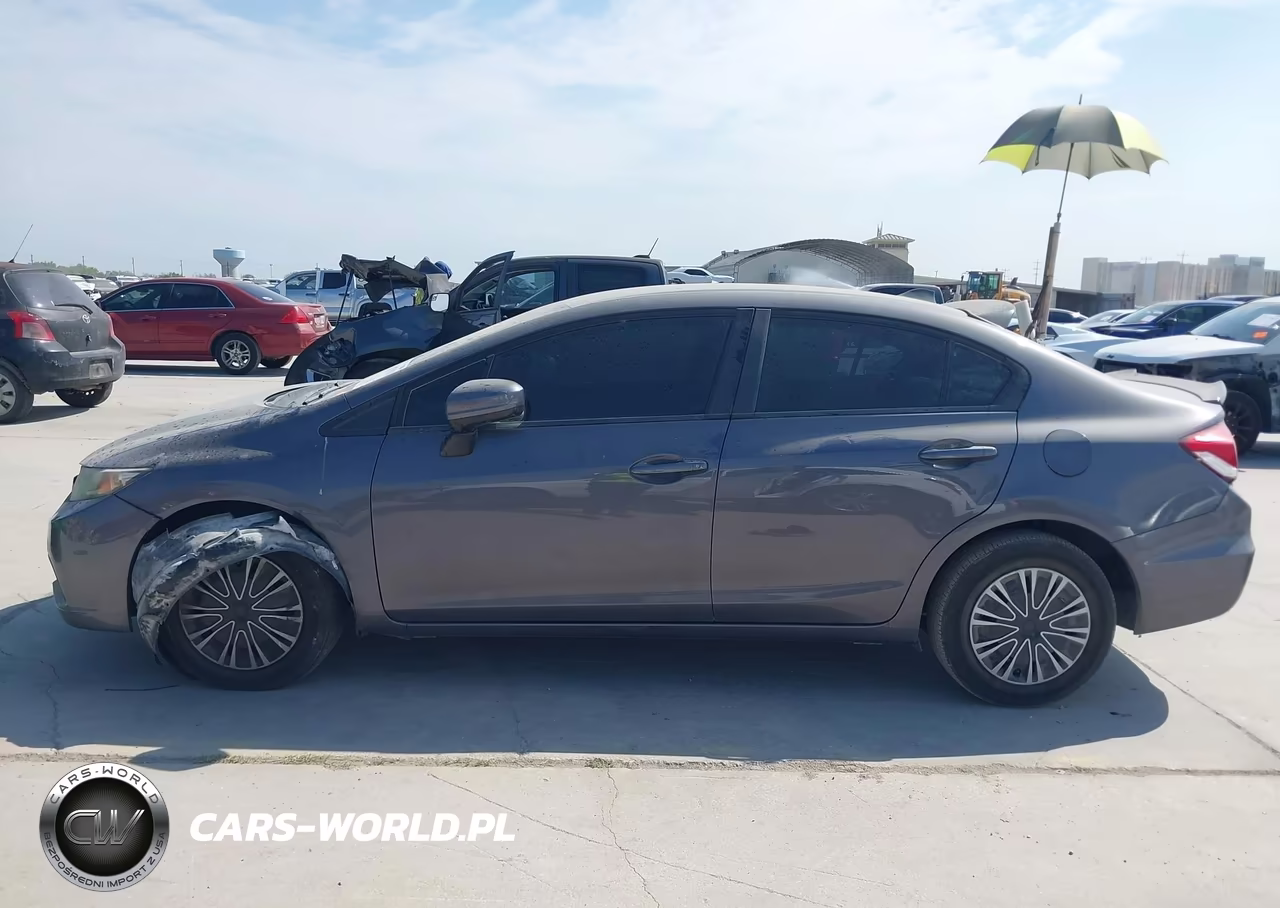 2015 Honda Civic Lx VIN:19XFB2F57FE115956 - 14
