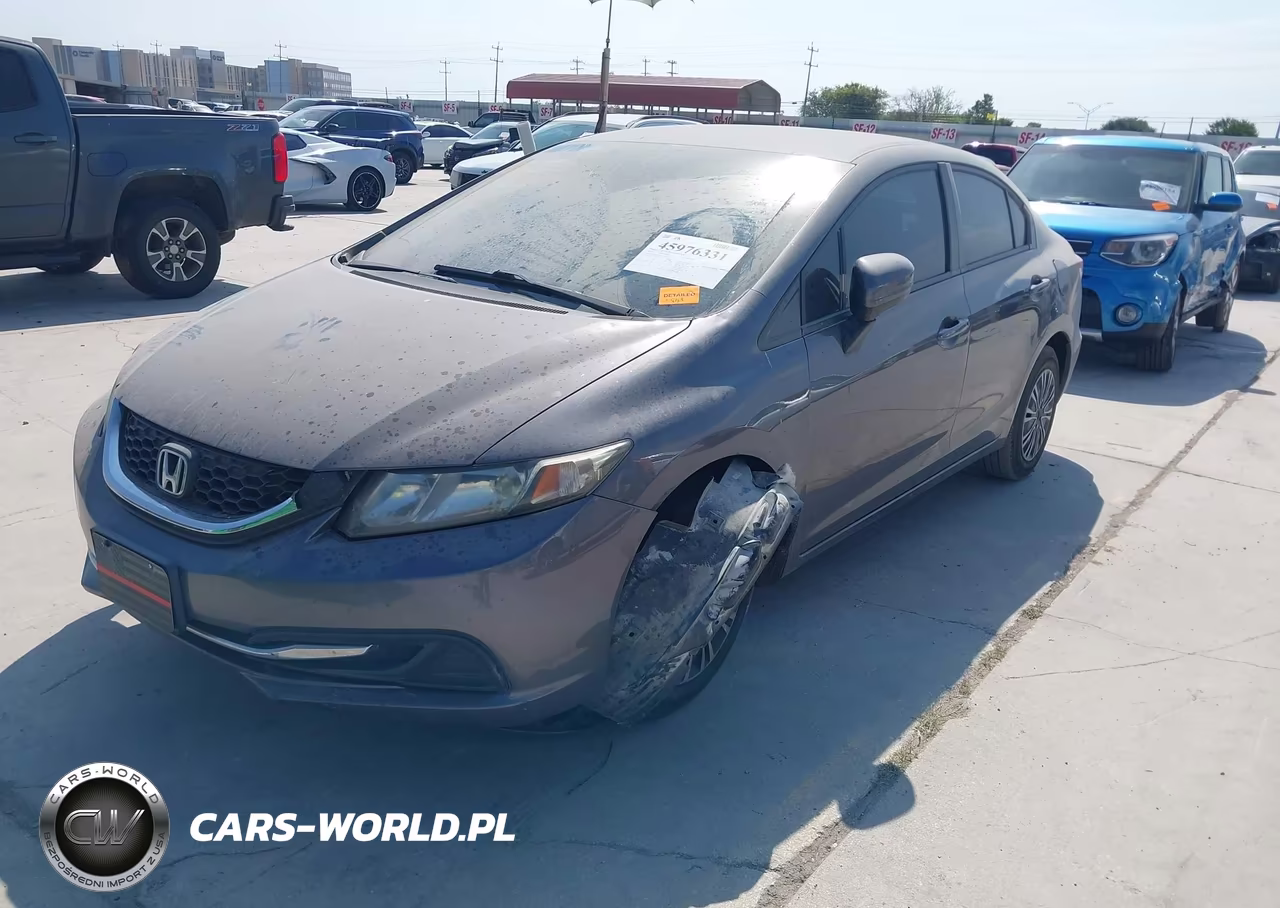 2015 Honda Civic Lx VIN:19XFB2F57FE115956 - 2