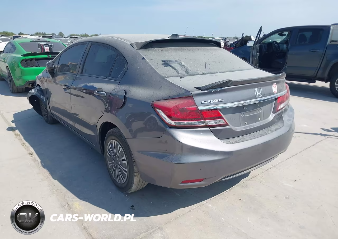 2015 Honda Civic Lx VIN:19XFB2F57FE115956 - 3