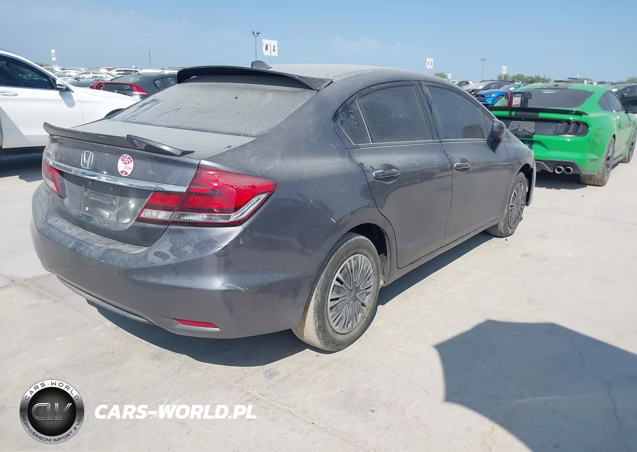2015 Honda Civic Lx VIN:19XFB2F57FE115956 - 4