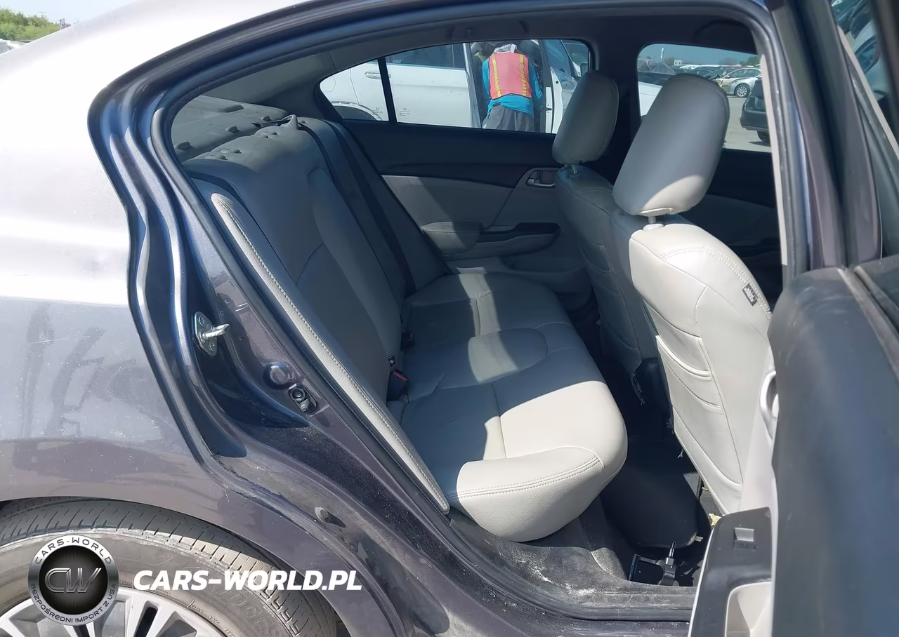 2015 Honda Civic Lx VIN:19XFB2F57FE115956 - 8