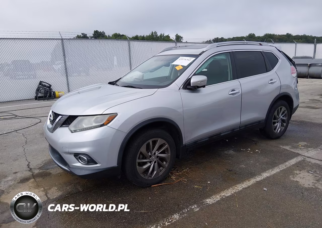 2015 Nissan Rogue Sl VIN:5N1AT2MVXFC841646 - 2