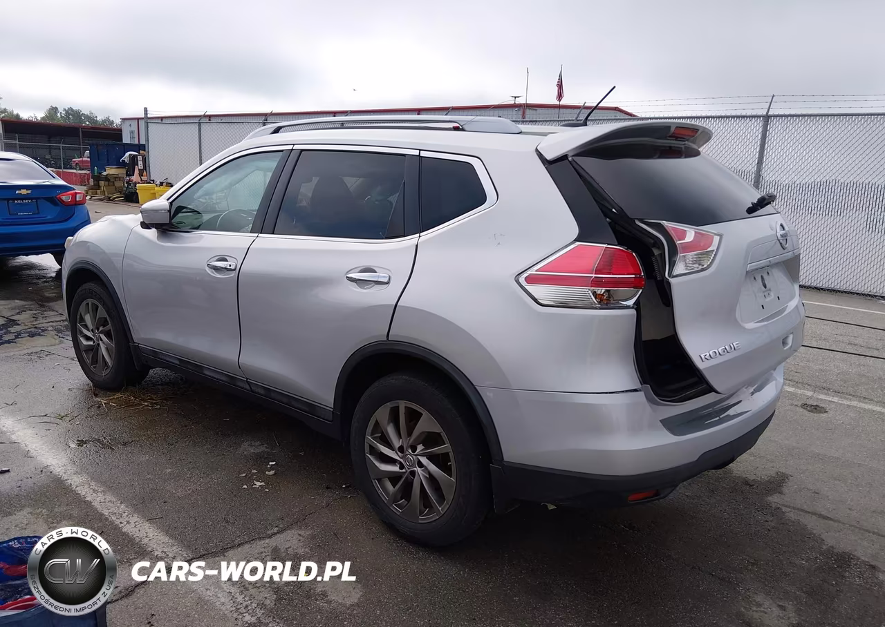 2015 Nissan Rogue Sl VIN:5N1AT2MVXFC841646 - 3