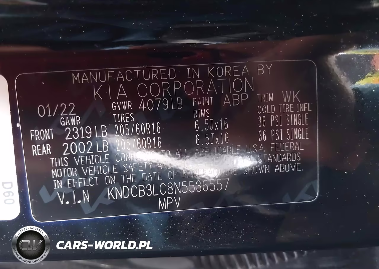 2022 Kia Niro Lx VIN:KNDCB3LC8N5536557 - 9