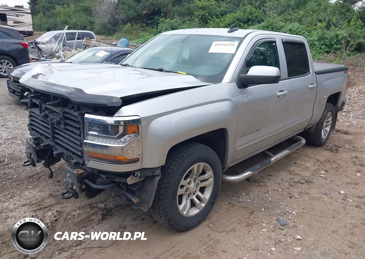2018 Chevrolet Silverado 1500 1Lt VIN:3GCUKREC6JG204589 - 2