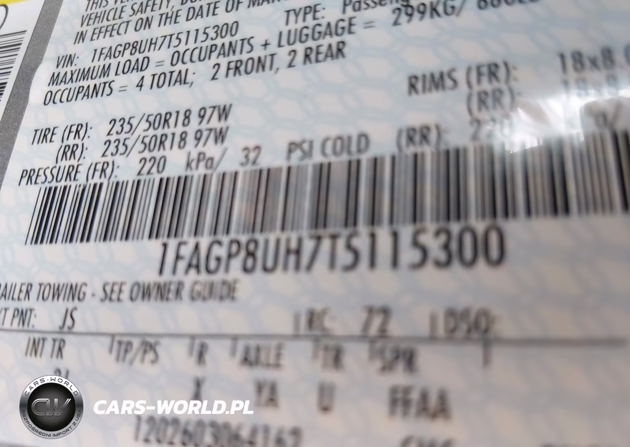 2026 Ford Mustang Ecoboost Premium VIN:1FAGP8UH7T5115300 - 9