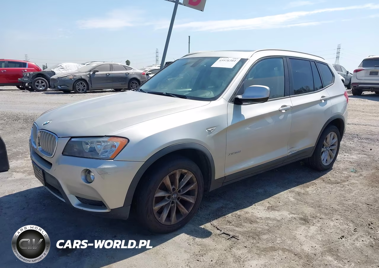 2013 BMW X3 xDrive28I VIN:5UXWX9C58D0A26791 - 2