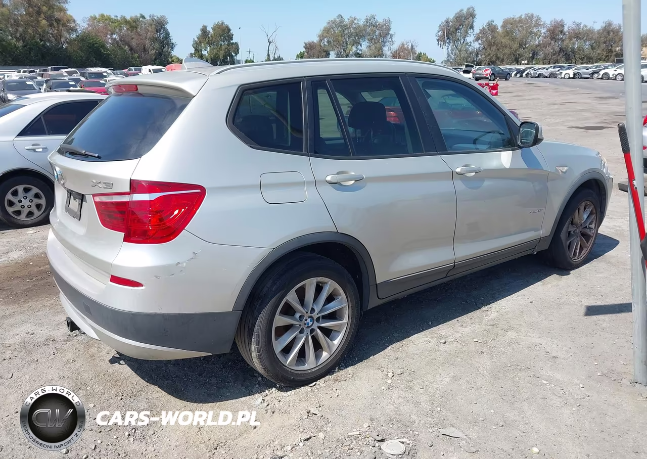 2013 BMW X3 xDrive28I VIN:5UXWX9C58D0A26791 - 4