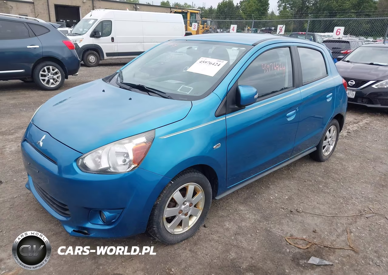 2015 Mitsubishi Mirage Es VIN:ML32A4HJ5FH060444 - 2