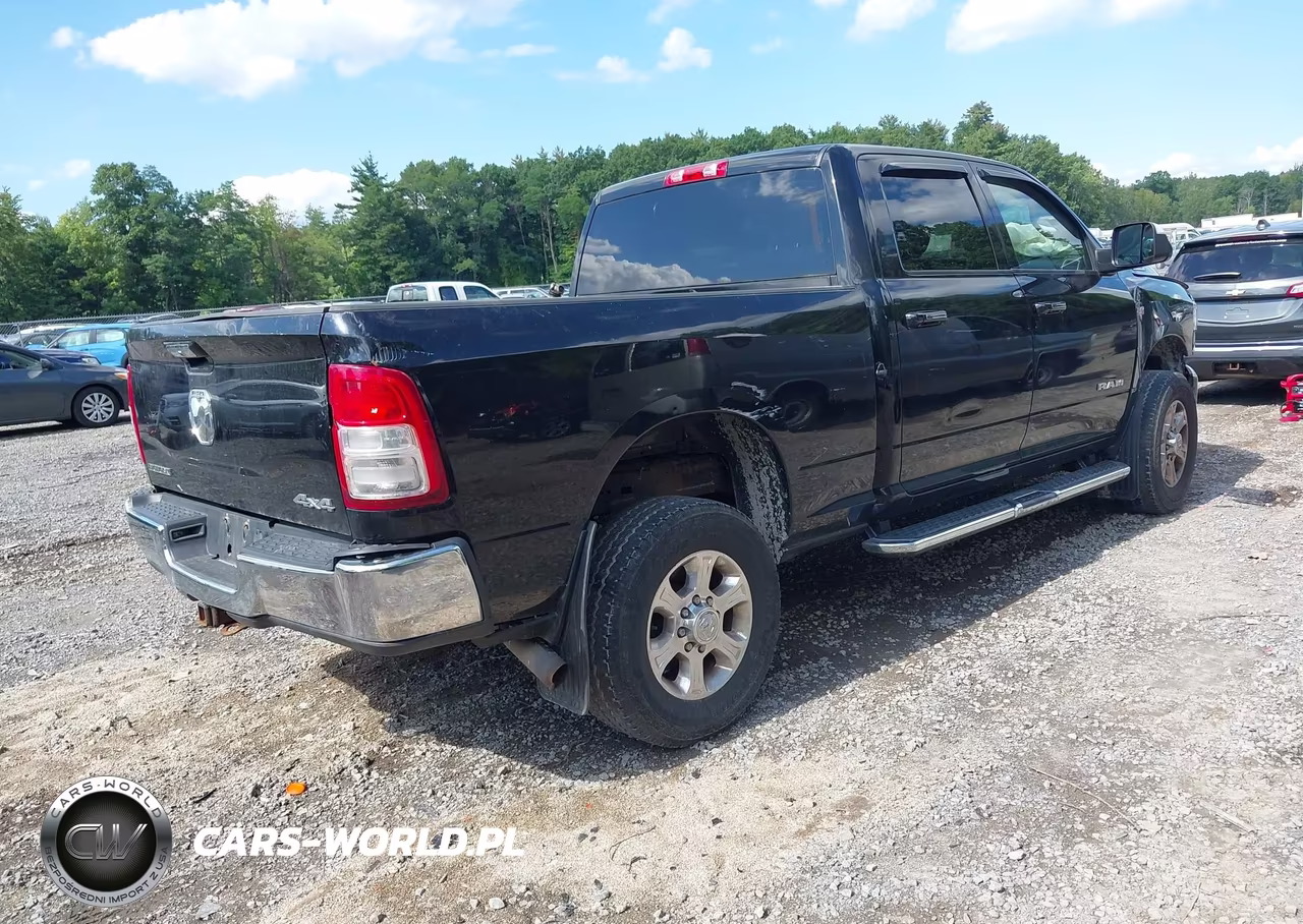 2019 Ram 2500 Big Horn 4X4 6'4 Box VIN:3C6UR5DJ6KG566547 - 4