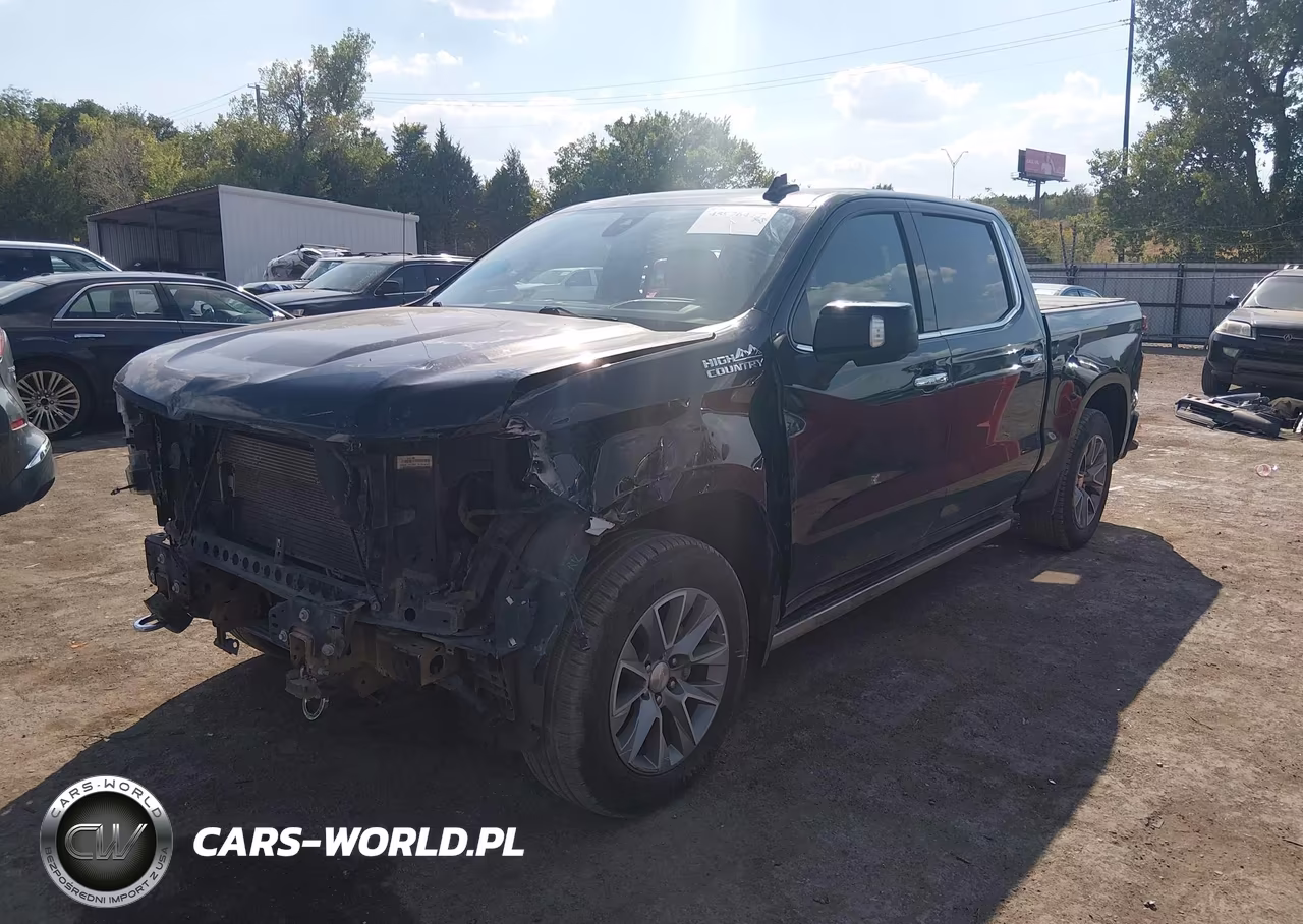 2021 Chevrolet Silverado 1500 4Wd Short Bed High Country VIN:1GCUYHED4MZ120924 - 2
