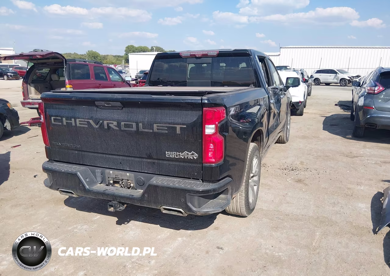 2021 Chevrolet Silverado 1500 4Wd Short Bed High Country VIN:1GCUYHED4MZ120924 - 4