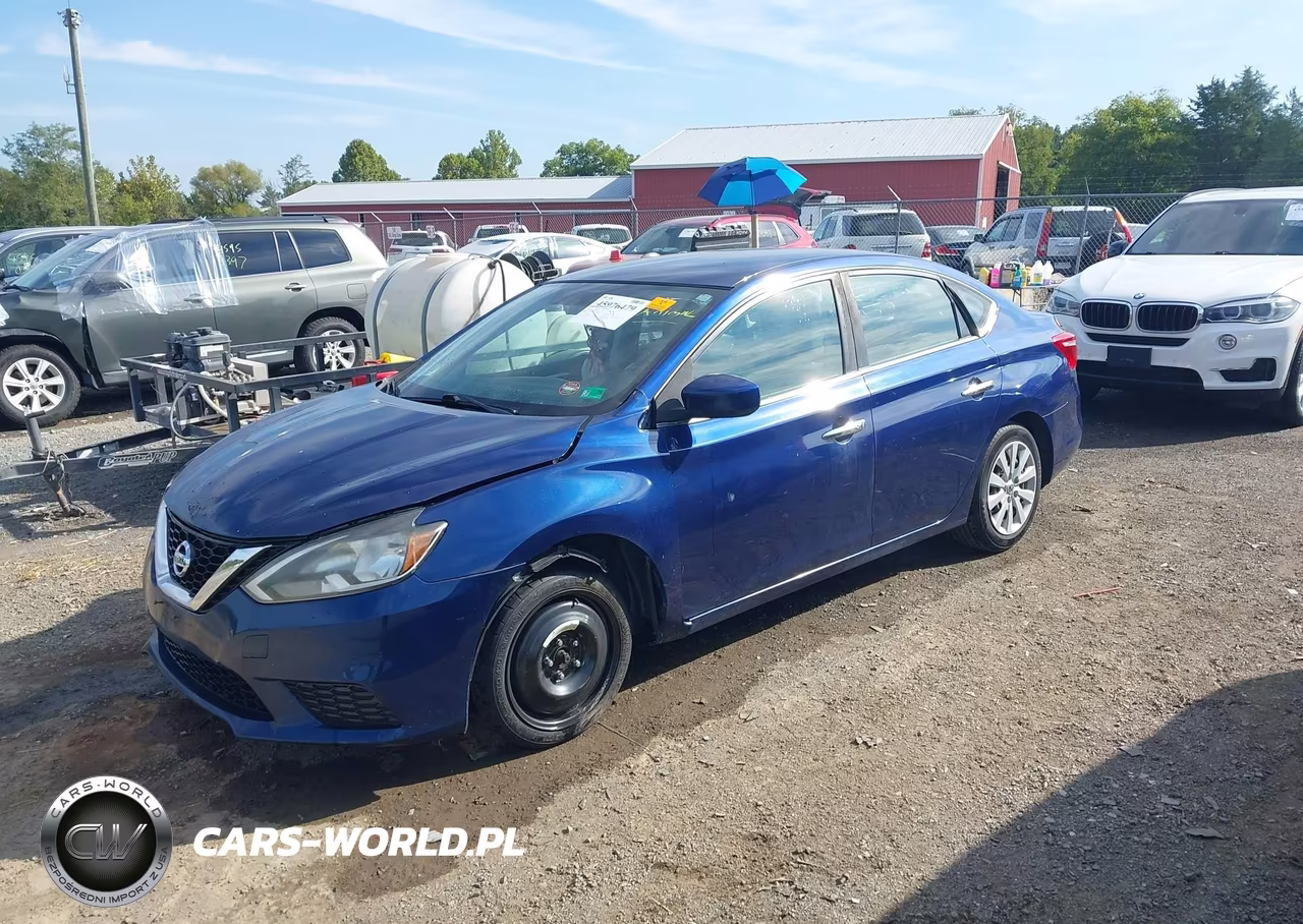 2017 Nissan Sentra Sv VIN:3N1AB7AP2HY287297 - 2