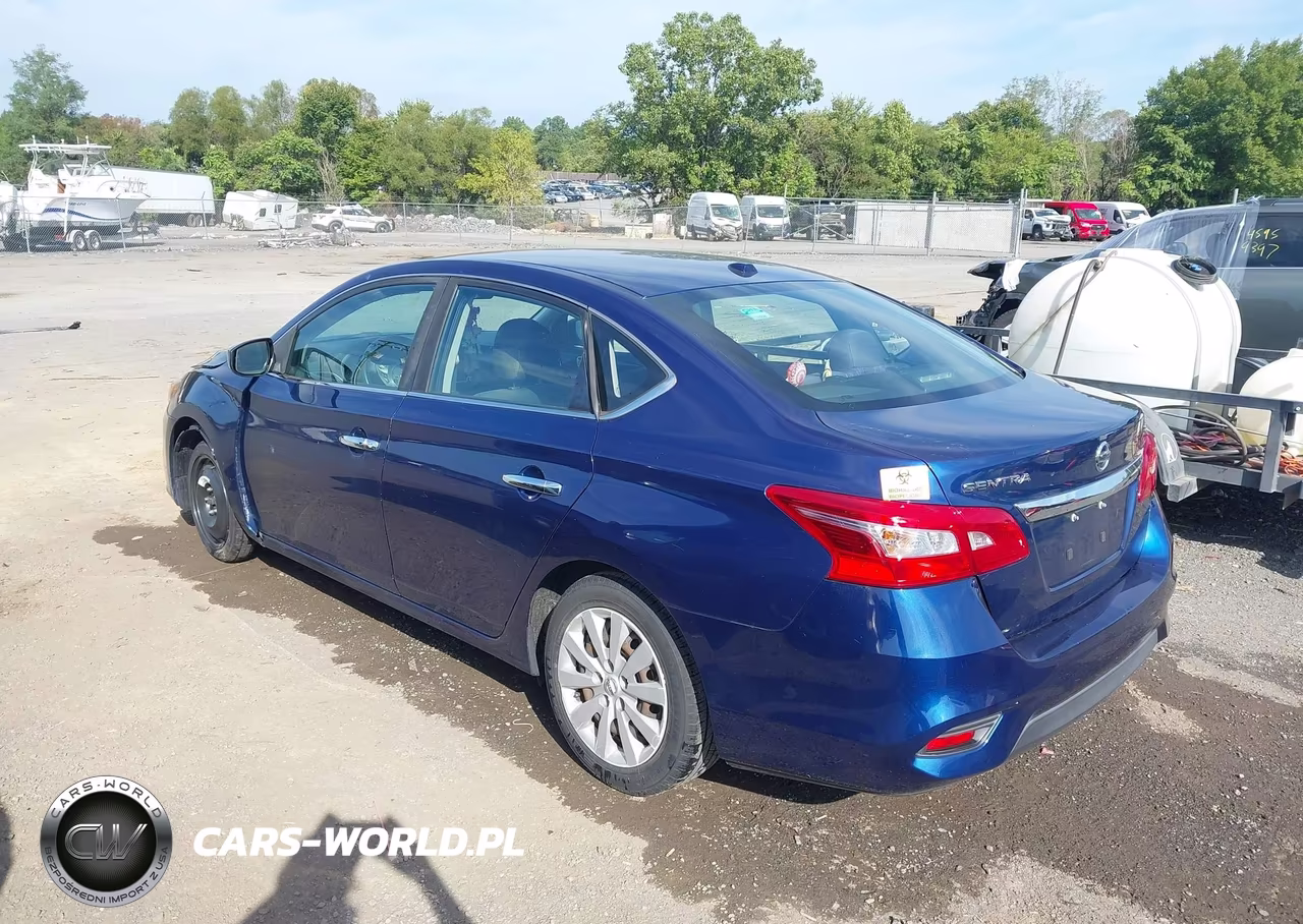 2017 Nissan Sentra Sv VIN:3N1AB7AP2HY287297 - 3