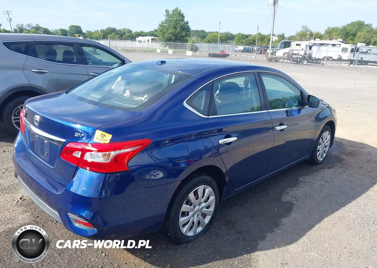 2017 Nissan Sentra Sv VIN:3N1AB7AP2HY287297 - 4
