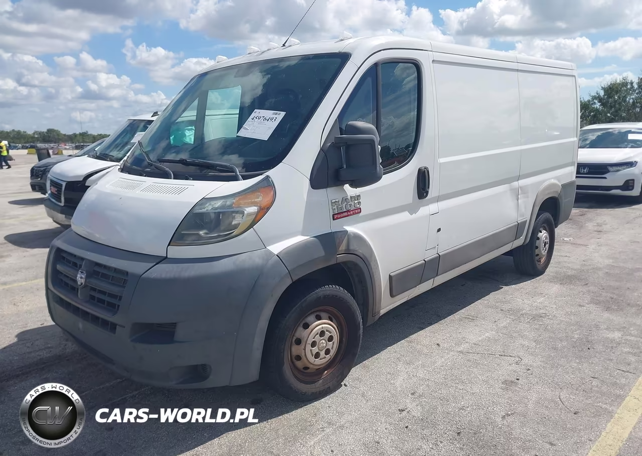 2015 Ram Promaster 1500 Low Roof VIN:3C6TRVAG7FE503561 - 2