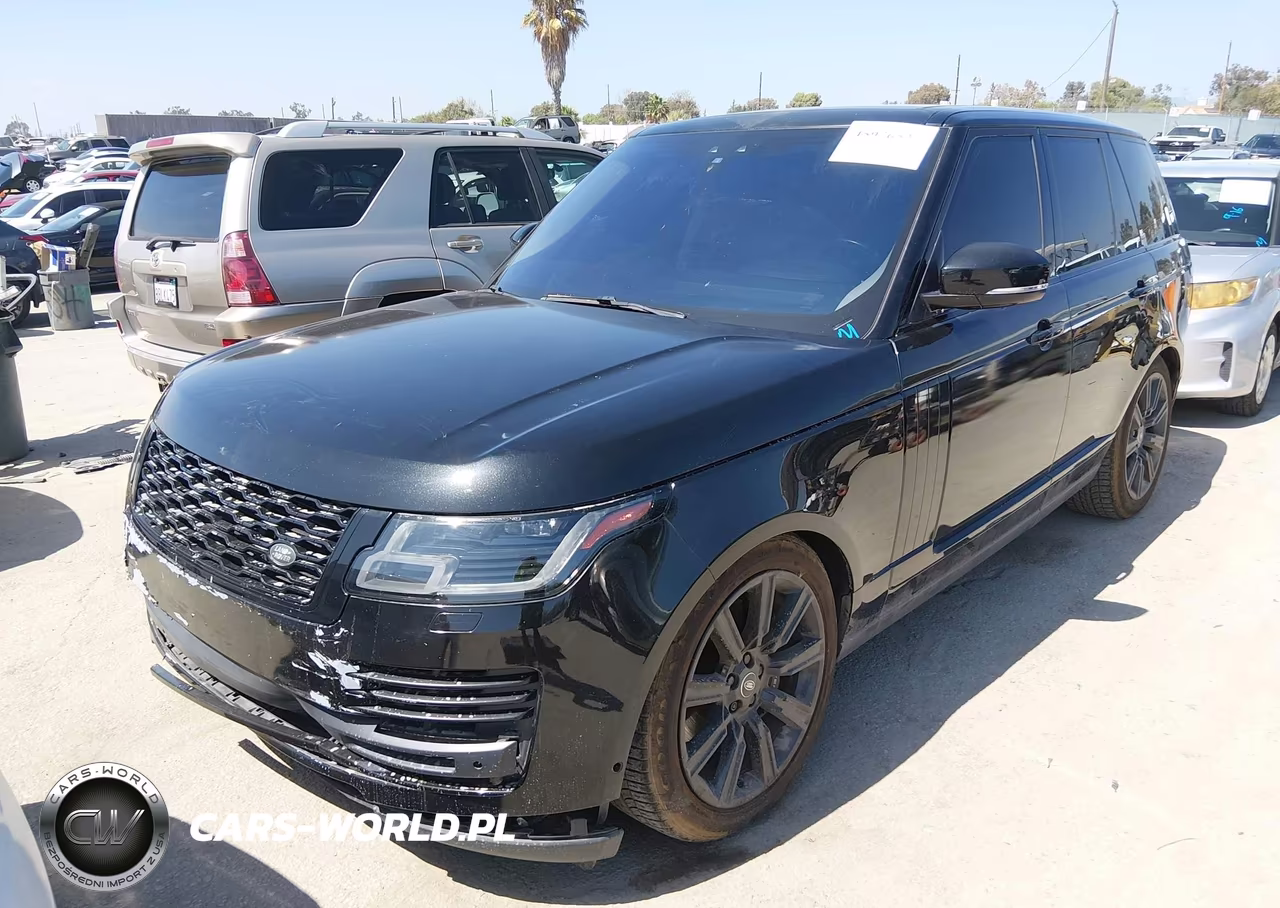 2019 Land Rover Range Rover 3.0L V6 Supercharged Hse VIN:SALGS2SV0KA531976 - 2