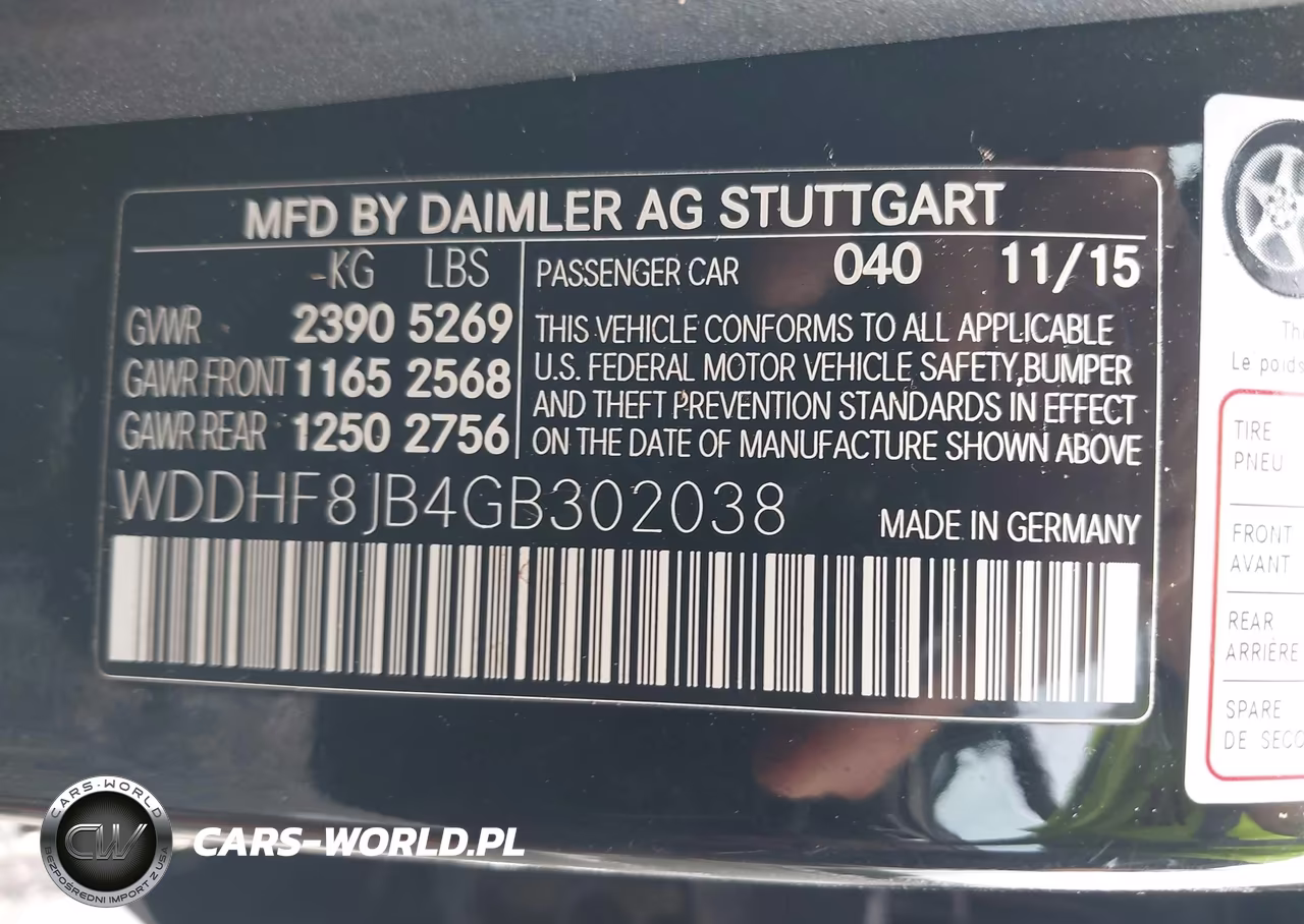 2016 Mercedes-Benz E 350 4Matic VIN:WDDHF8JB4GB302038 - 9