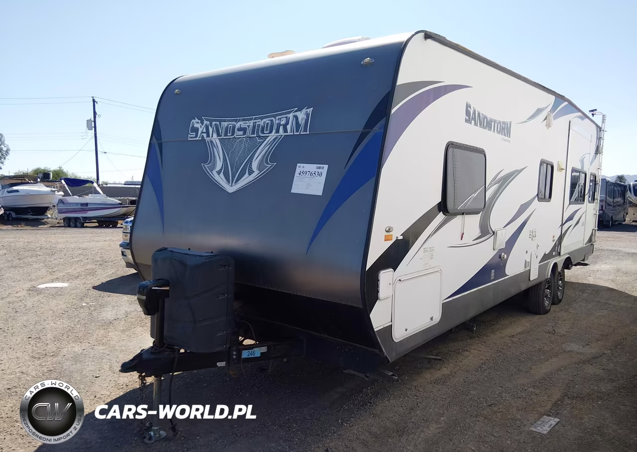 2015 Forest River Sandstorm Toyhauler Travel Trailer VIN:4X4TSCC23FC007063 - 2
