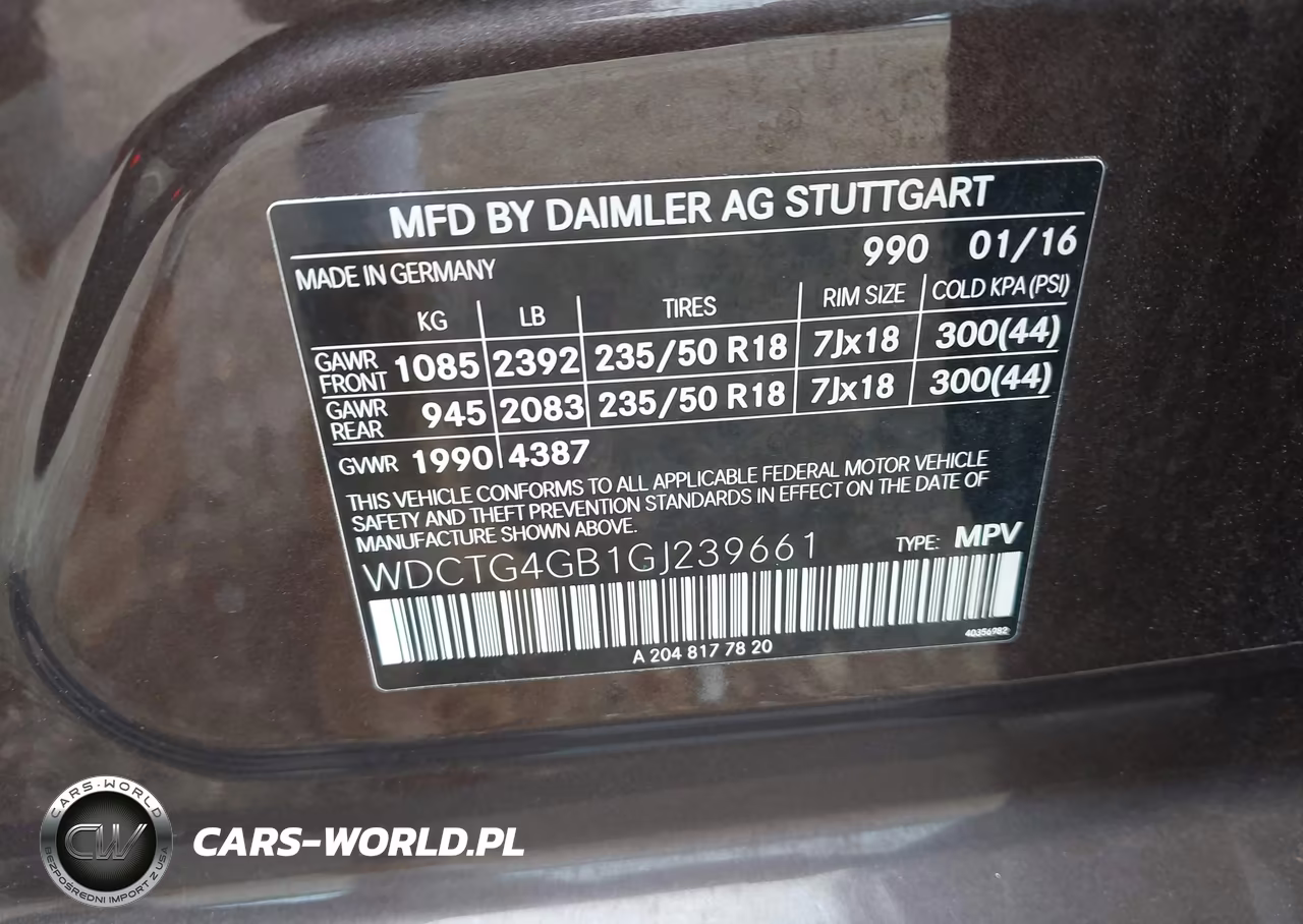 2016 Mercedes-Benz Gla 250 4Matic VIN:WDCTG4GB1GJ239661 - 9