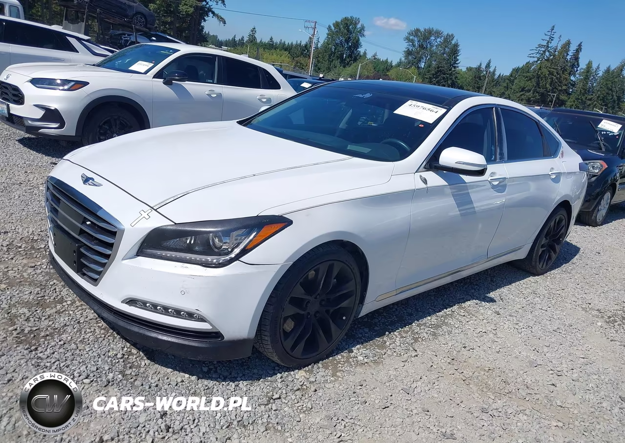 2017 Genesis G80 5.0 Ultimate VIN:KMHGN4JF4HU183669 - 2