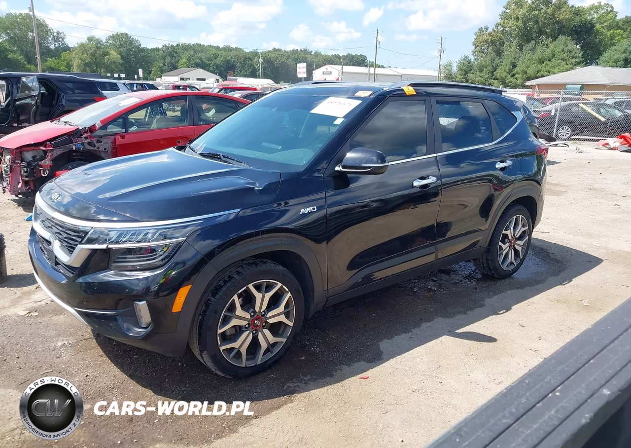 2021 Kia Seltos Sx Turbo VIN:KNDETCA23M7112156 - 2