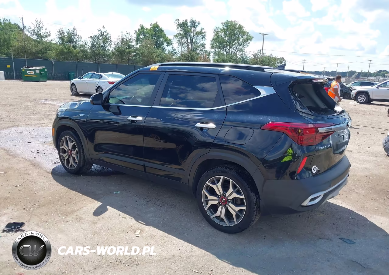2021 Kia Seltos Sx Turbo VIN:KNDETCA23M7112156 - 3