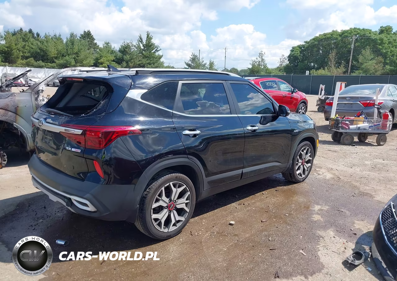 2021 Kia Seltos Sx Turbo VIN:KNDETCA23M7112156 - 4