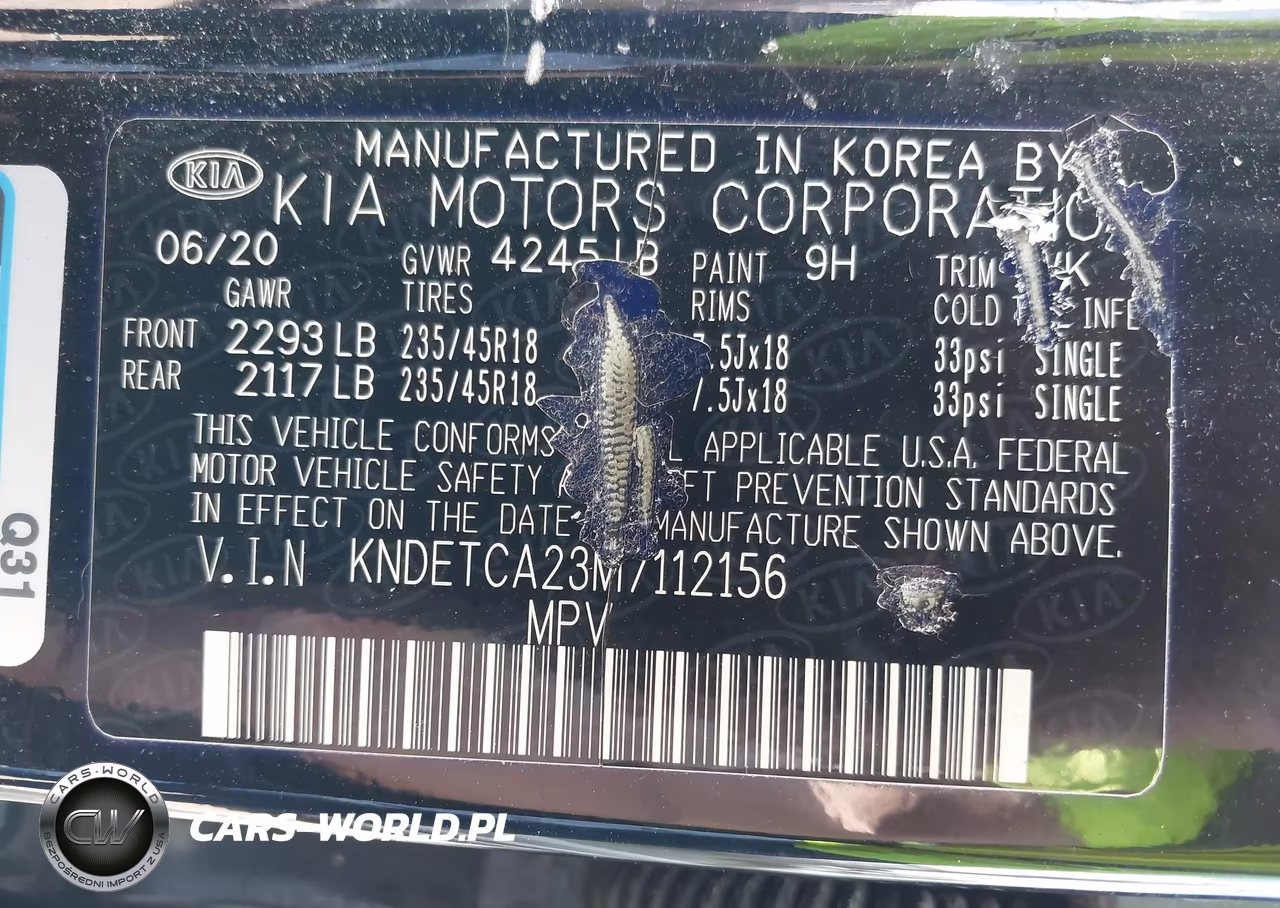 2021 Kia Seltos Sx Turbo VIN:KNDETCA23M7112156 - 9