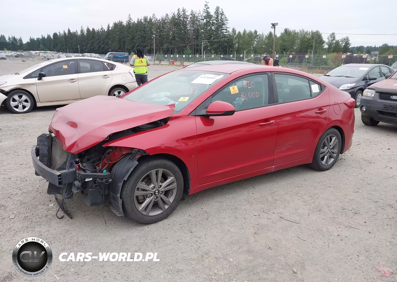 2017 Hyundai Elantra Se VIN:5NPD84LF8HH016172 - 2