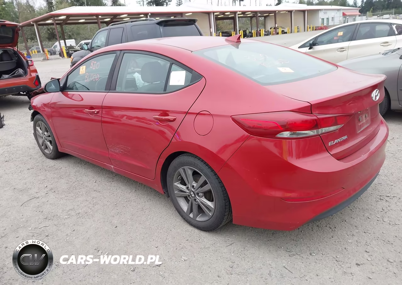 2017 Hyundai Elantra Se VIN:5NPD84LF8HH016172 - 3