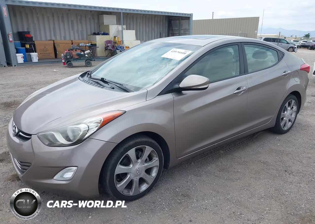 2011 Hyundai Elantra Limited VIN:5NPDH4AE7BH016908 - 2