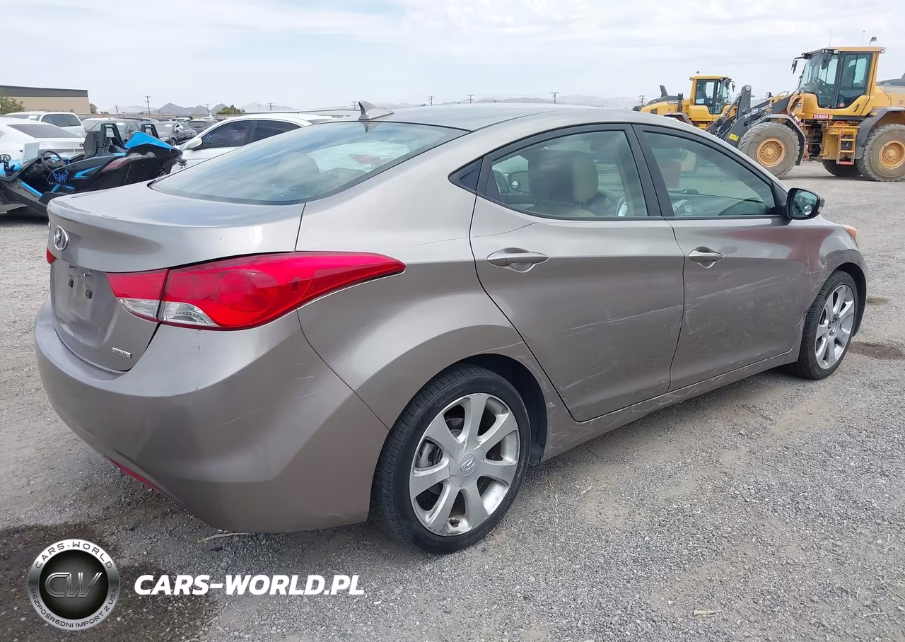 2011 Hyundai Elantra Limited VIN:5NPDH4AE7BH016908 - 4