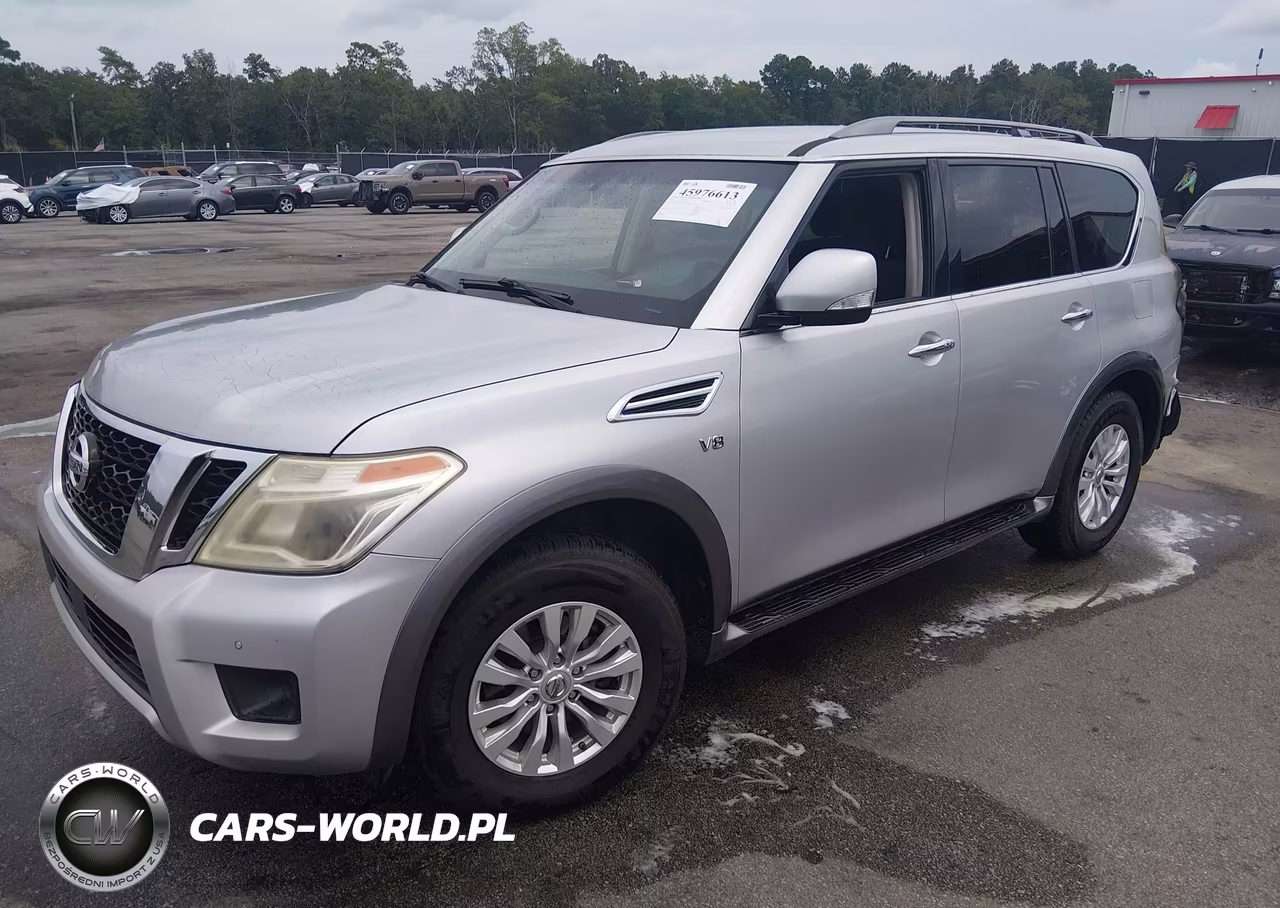 2017 Nissan Armada Sv VIN:JN8AY2ND1H9000895 - 2
