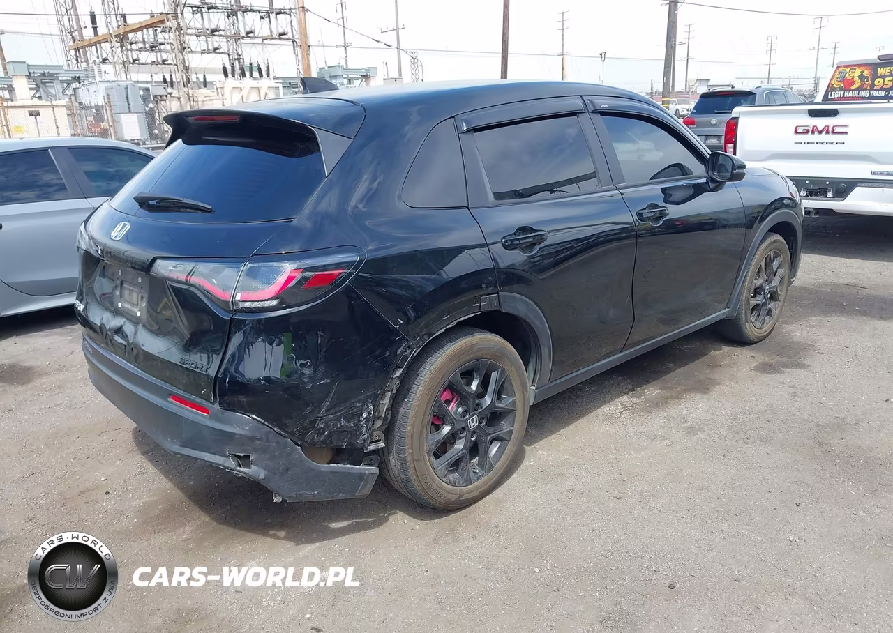 2025 Honda Hr-V 2Wd Sport VIN:3CZRZ1H58SM742241 - 4
