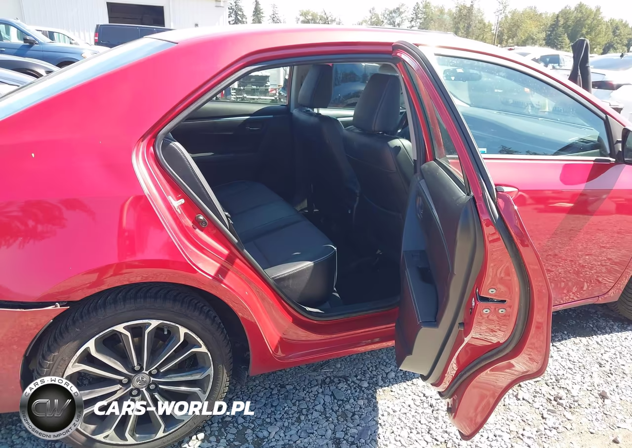 2015 Toyota Corolla S Plus VIN:2T1BURHE8FC377434 - 8