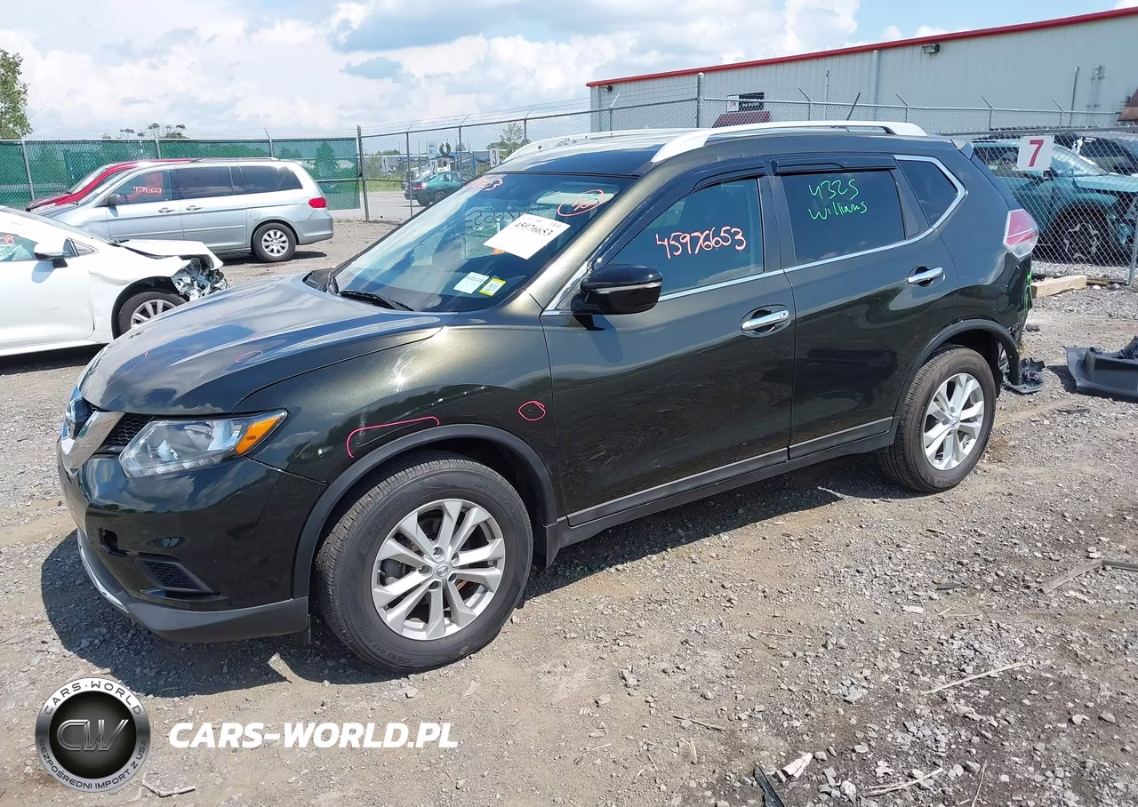 2015 Nissan Rogue Sv VIN:5N1AT2MV3FC877811 - 2